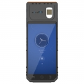Android 6.0 2d laser barcode scanner biometrik android pos printer terminal dengan wireless charging
