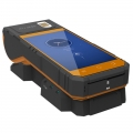 Android 6.0 2d laser barcode scanner biometrik android pos printer terminal dengan wireless charging