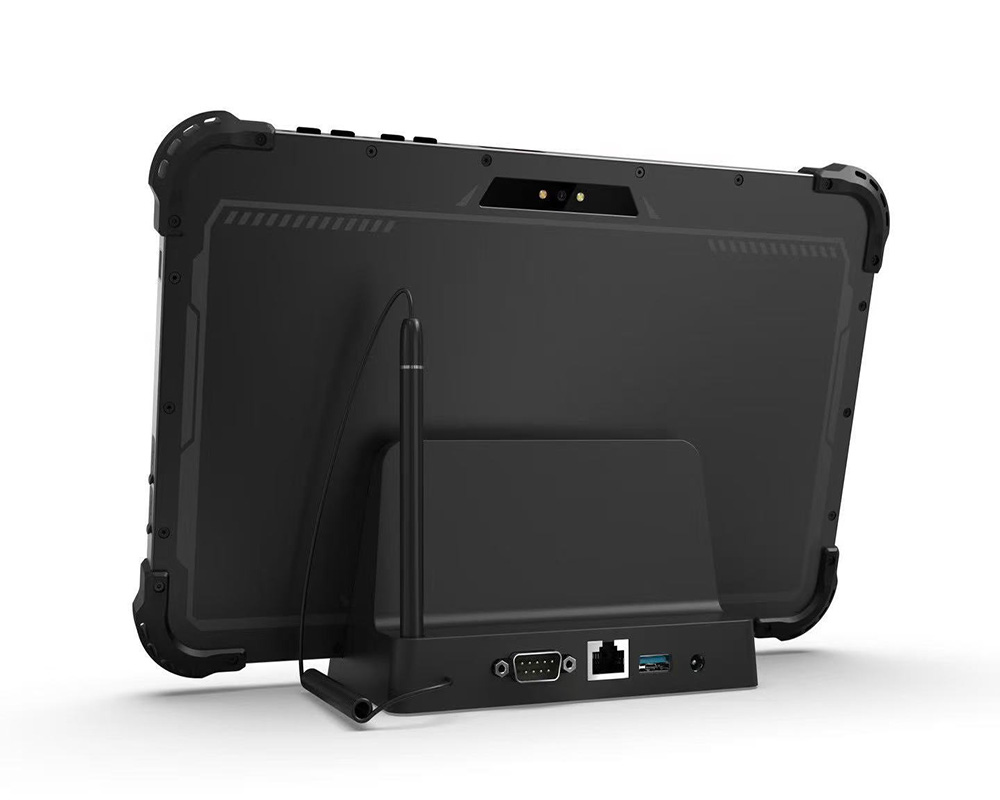Tablet with network docking Tablet with network docking