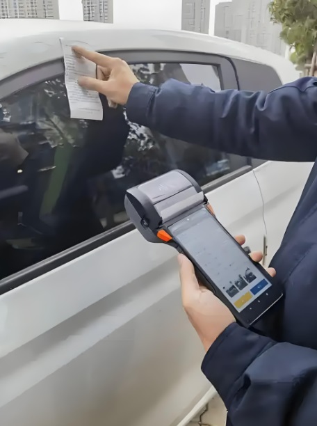 Police street Parking pos