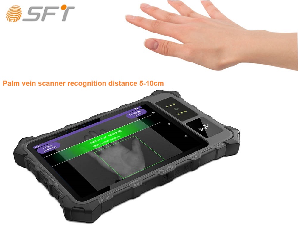 Palm vein scanner tablet