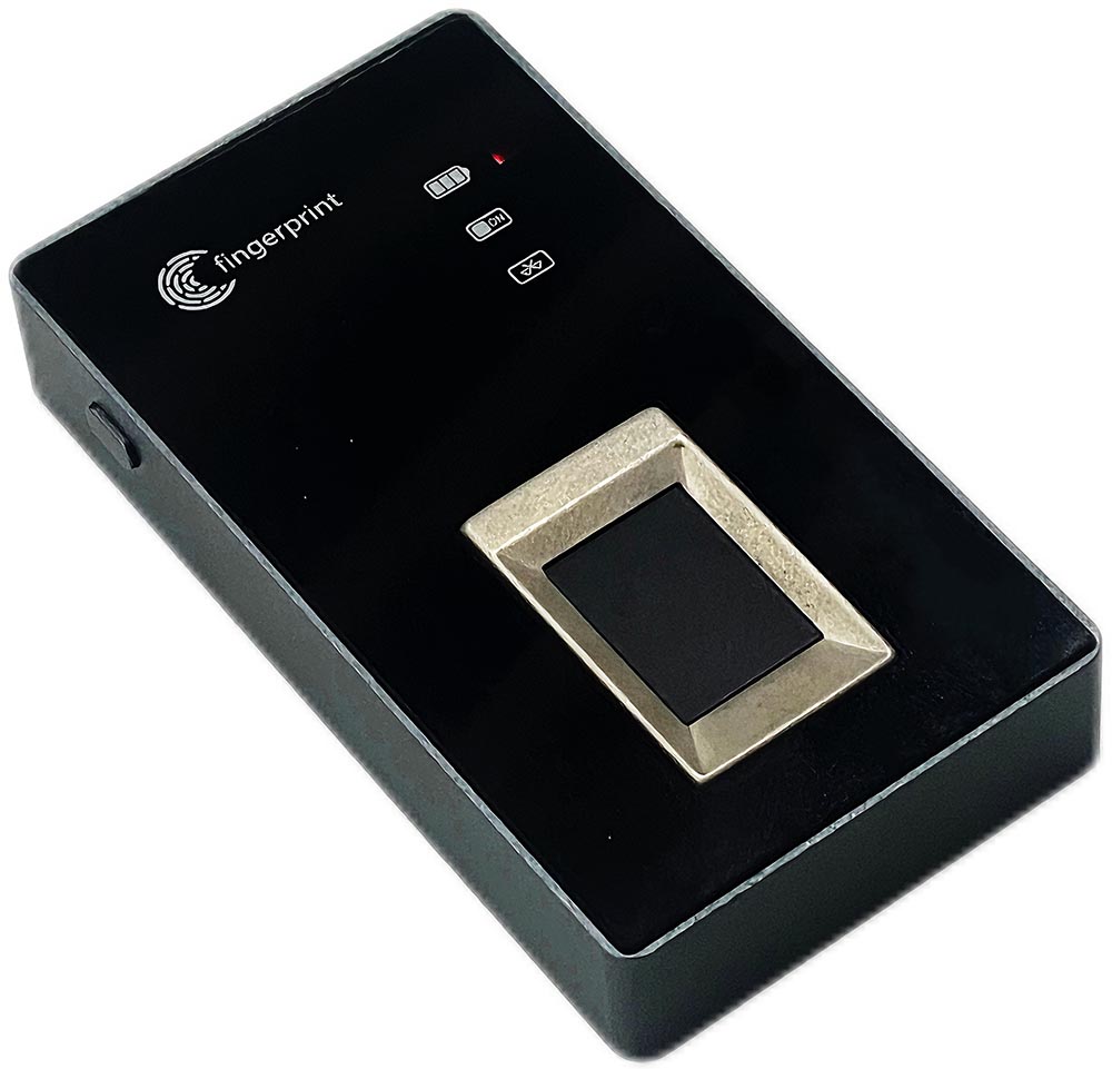 Bluetooth fingerprint scanner