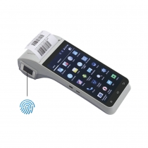 terminal biometrik android9.0 dengan printer