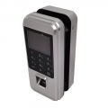 Smart keyless rumah kantor sidik jari kaca pintu geser kunci kontrol akses dengan remote kontrol