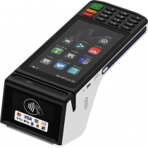 POS genggam dengan keyboard QWERTY
