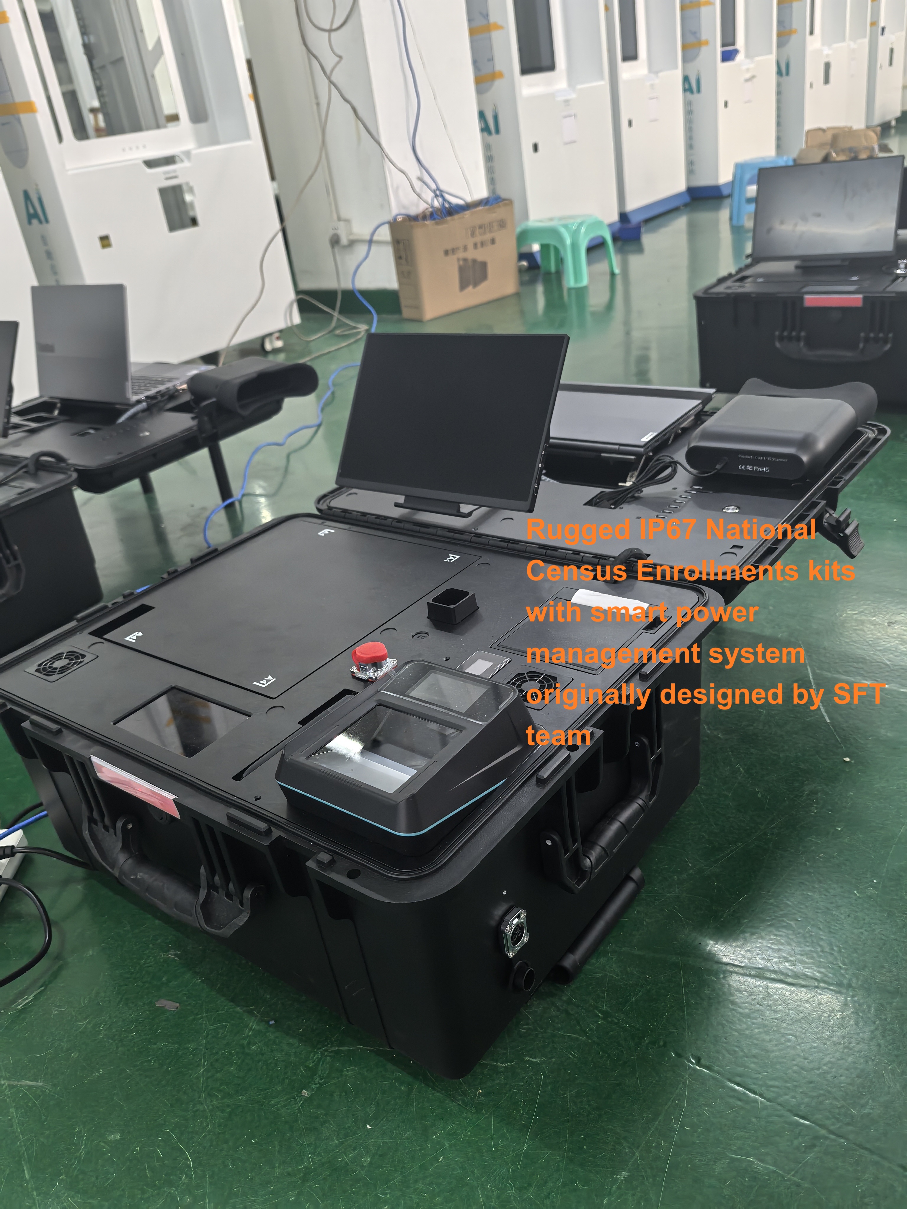 Pemilihan SFT Kit Pendaftaran Biometrik Pekerjaan Resume Pabrik dari 2025 Lunar Spring Festival
