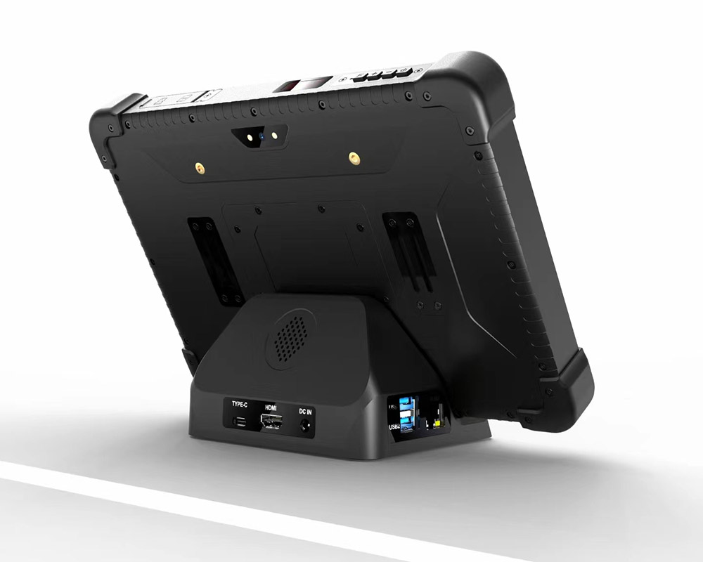 Dok pengisi daya multi-fungsi untuk Tablet Biometrik Android 4G 10,1 inci SF107